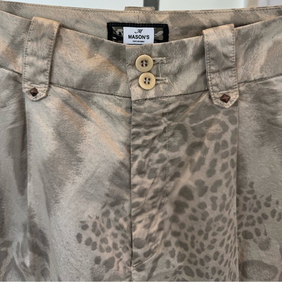 MASON’S Forte Dei Marmi Emily Leopard Print Short - Picture 2 of 6